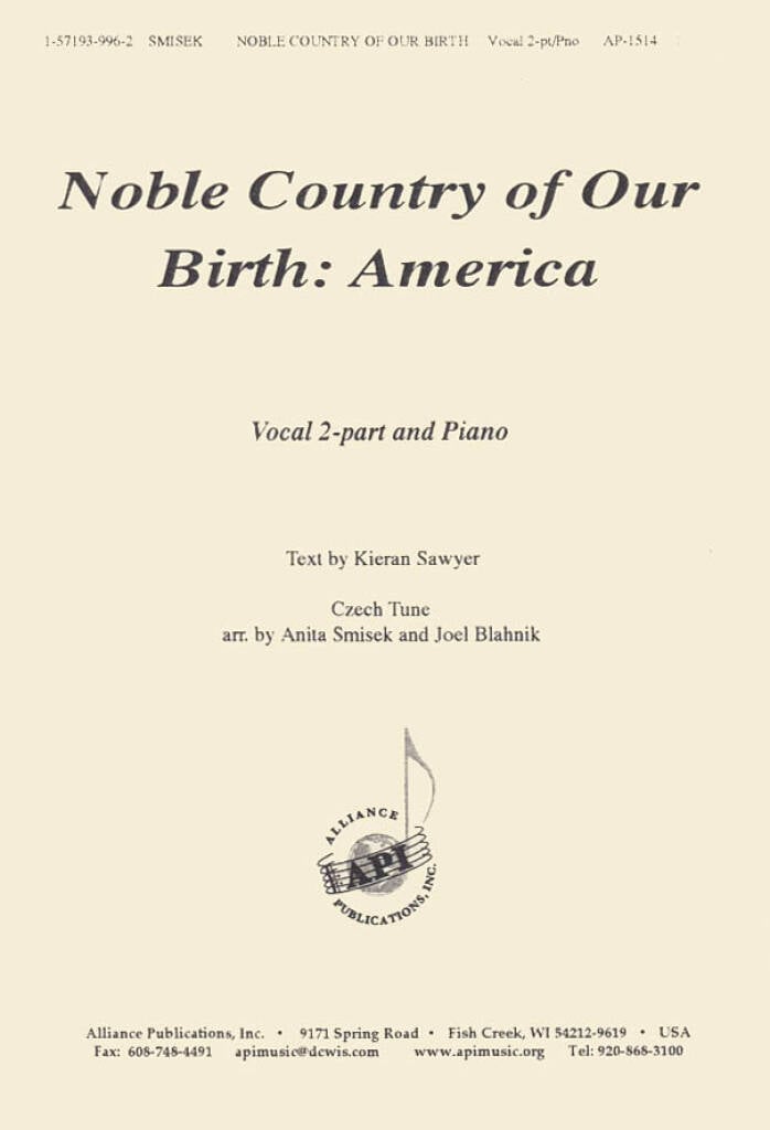 Noble Country of Our Birth: America